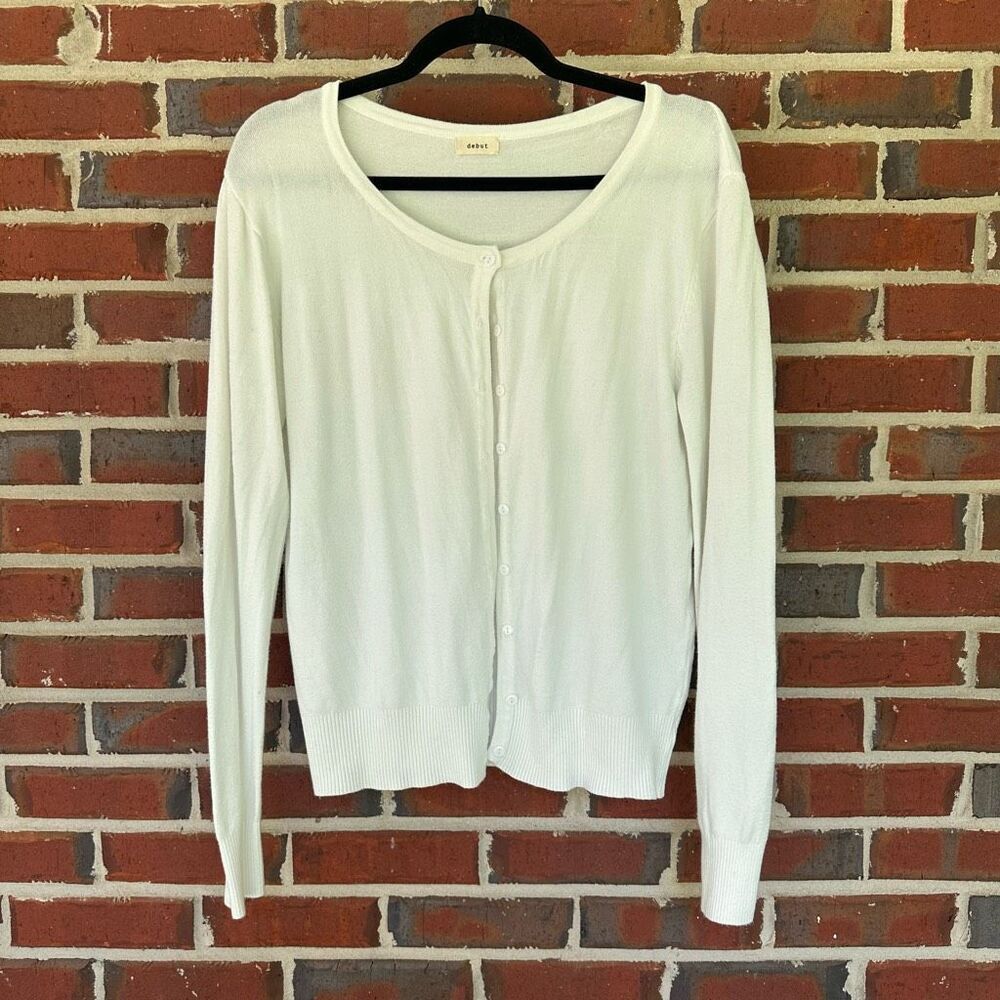 White Cardigan